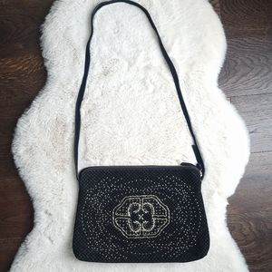 Vintage Zara Leather Embellished Mini Purse Bag